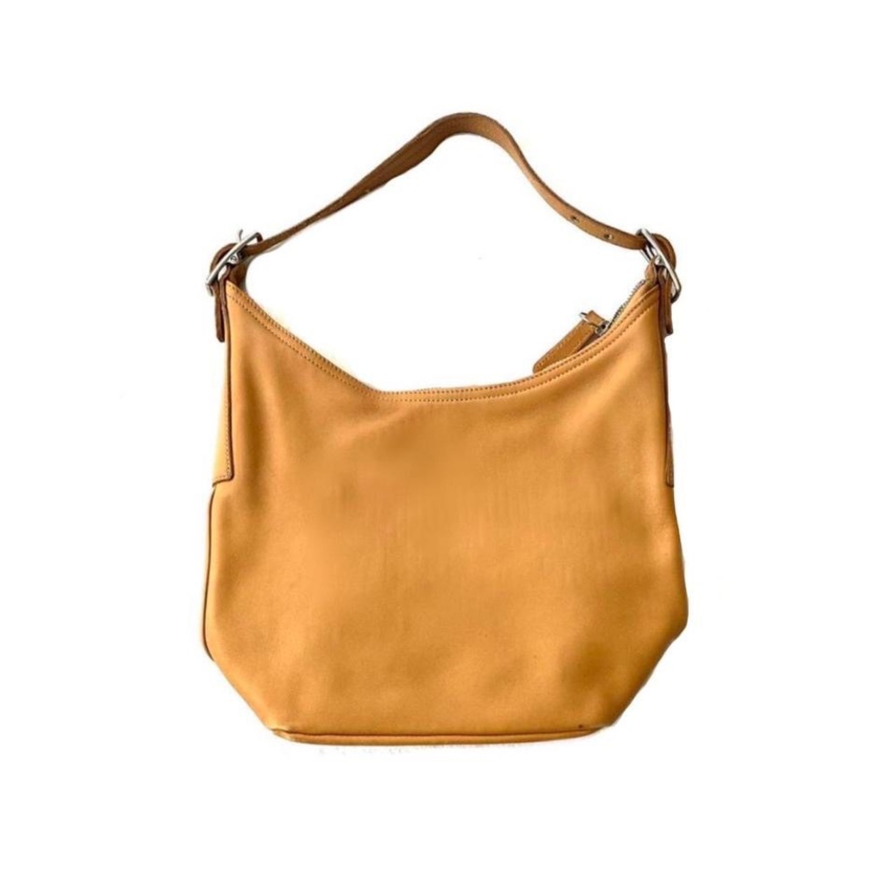 SOLD vintage coach legacy west tan leather hobo tote shoulder handbag purse